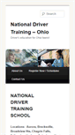 Mobile Screenshot of nationaldrivertrainingohio.com