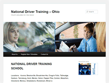 Tablet Screenshot of nationaldrivertrainingohio.com
